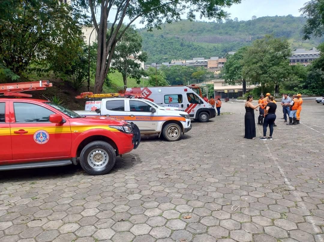 Simulado de emergência